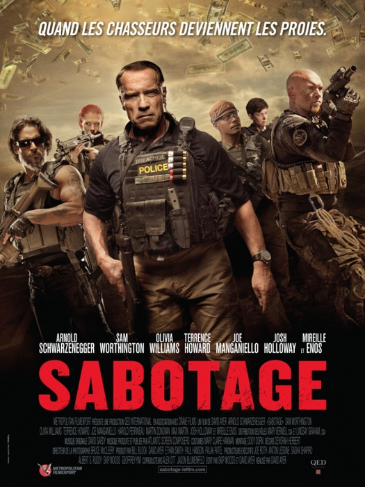 ดูหนังออนไลน์ฟรี Sabotage (2014) คนเหล็กล่านรก