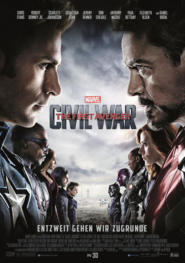 ดูหนังออนไลน์ฟรี Captain America Civil War (2016) กัปตันอเมริกา 3