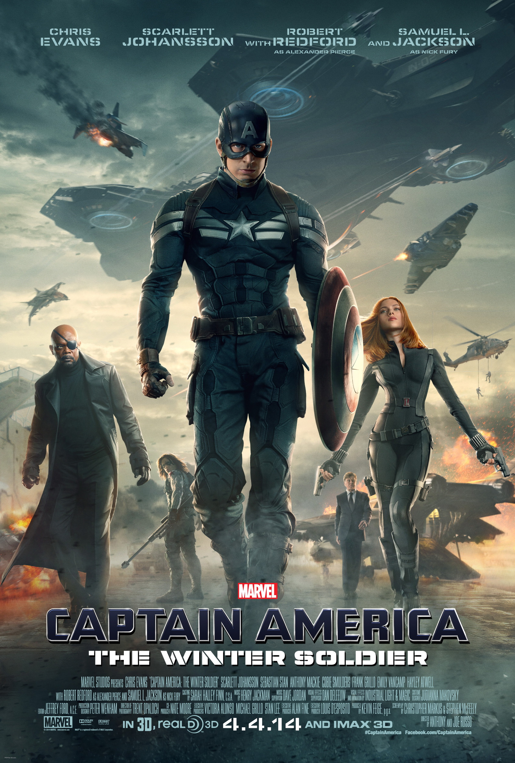 ดูหนังออนไลน์ฟรี Captain America 2 The Winter Soldier (2014) กัปตันอเมริกา มัจจุราชอหังการ