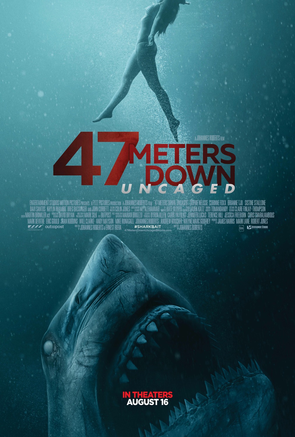 ดูหนังออนไลน์ฟรี 47 Meters Down (2017) 47 ดิ่งลึกเฉียดนรก