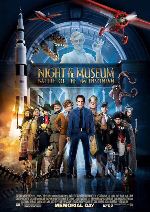 ดูหนังออนไลน์ฟรี Night at the Museum 2 Battle of the Smithsonian (2009) มหึมาพิพิธภัณฑ์ ดับเบิ้ลมันส์ทะลุโลก