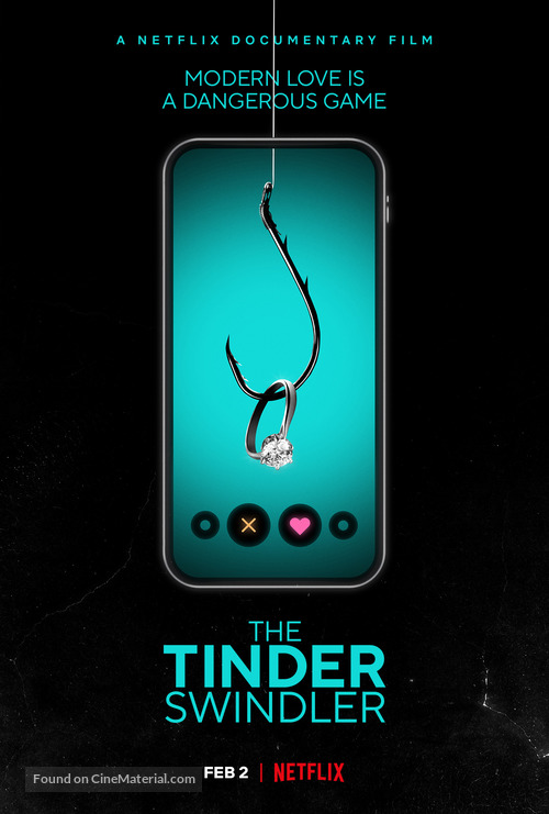 ดูหนังออนไลน์ฟรี The Tinder Swindler (2022) สิบแปดมงกุฎทินเดอร์